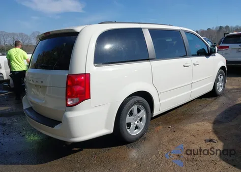 2012 Dodge Grand Caravan Sxt from USA, damaged, VIN 2C4RDGCG5CR160589